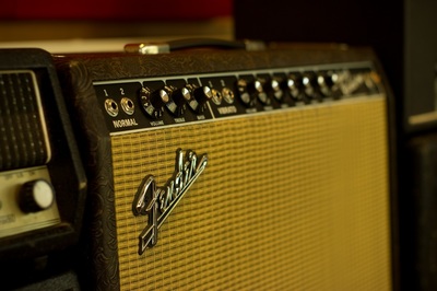 Fender Deluxe recording amp